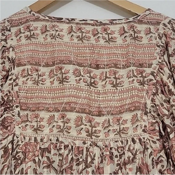 Cleobella Floral Smocked Crop Top - Picture 6 of 12